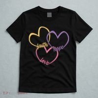 Faith Hope & Love Hearts T-Shirt thumb 5