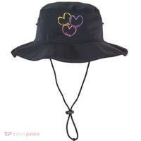 Faith Hope & Love Hearts Bucket Hat thumb 0