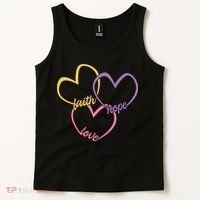 Faith Hope & Love Hearts Tank Top thumb 2
