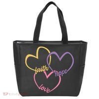 Faith Hope & Love Hearts Tote Bag thumb 0