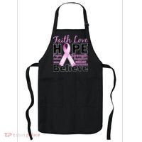 Faith Hope Breast Cancer Awareness Apron thumb 0