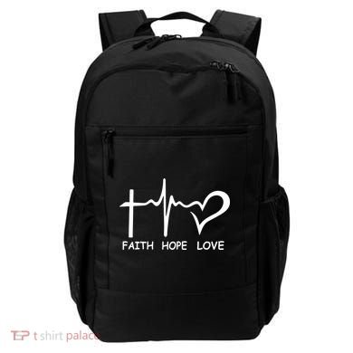 Faith Hope Love Backpack