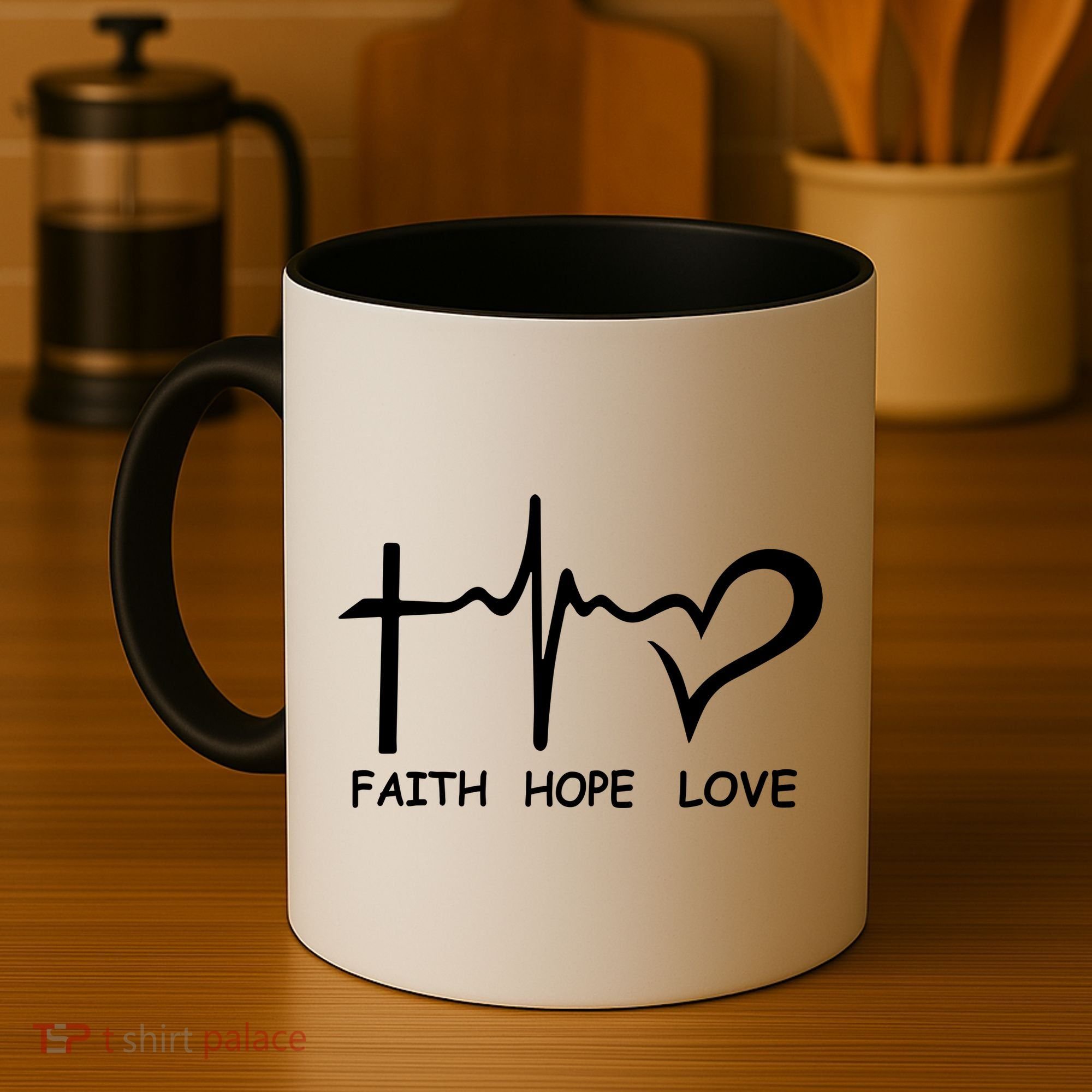 Faith Hope Love Coffee Mug