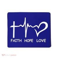 Faith Hope Love Mousepad thumb 0