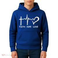 Faith Hope Love Kids Hoodie thumb 4