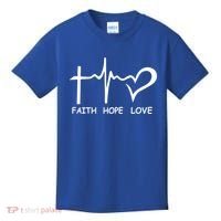 Faith Hope Love Kids T-Shirt thumb 0