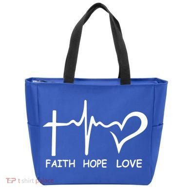 Faith Hope Love Tote Bag