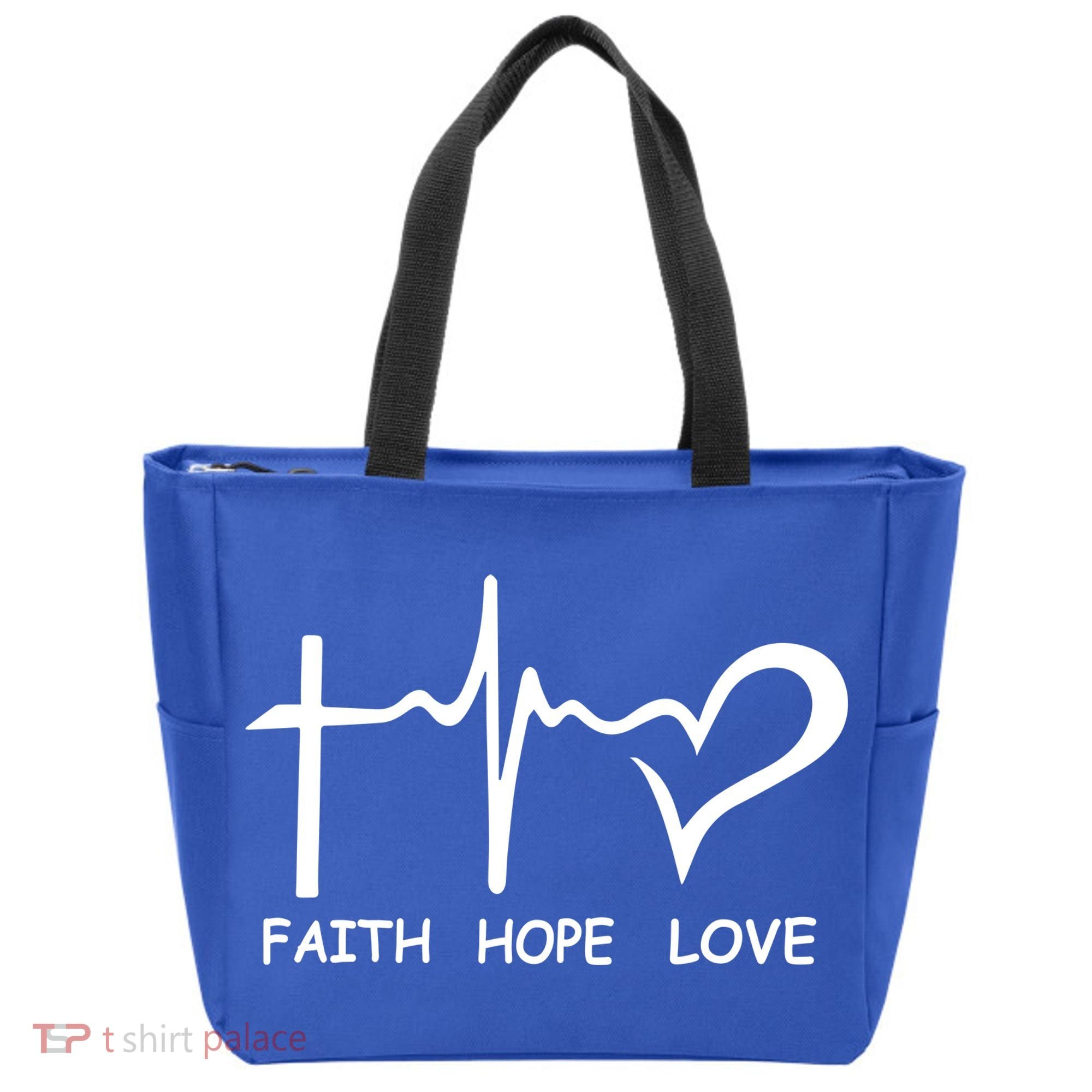 Faith Hope Love Tote Bag