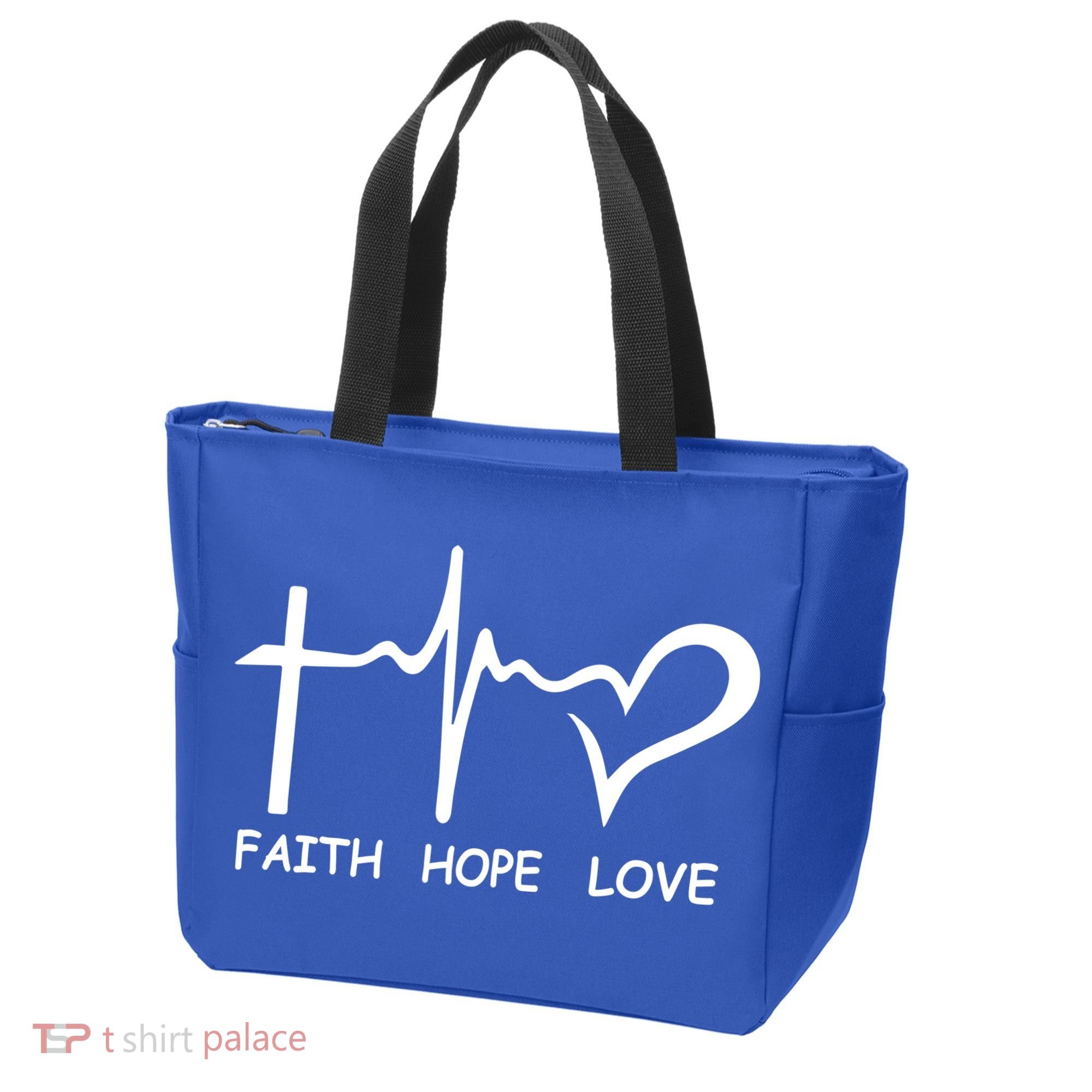 Faith Hope Love Tote Bag