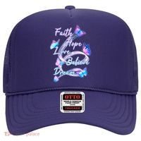 Faith Hope Love Believe Dream - Butterflies Hat thumb 0