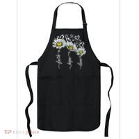Faith Hope Love Butterflies Daisies Religious Apron thumb 0