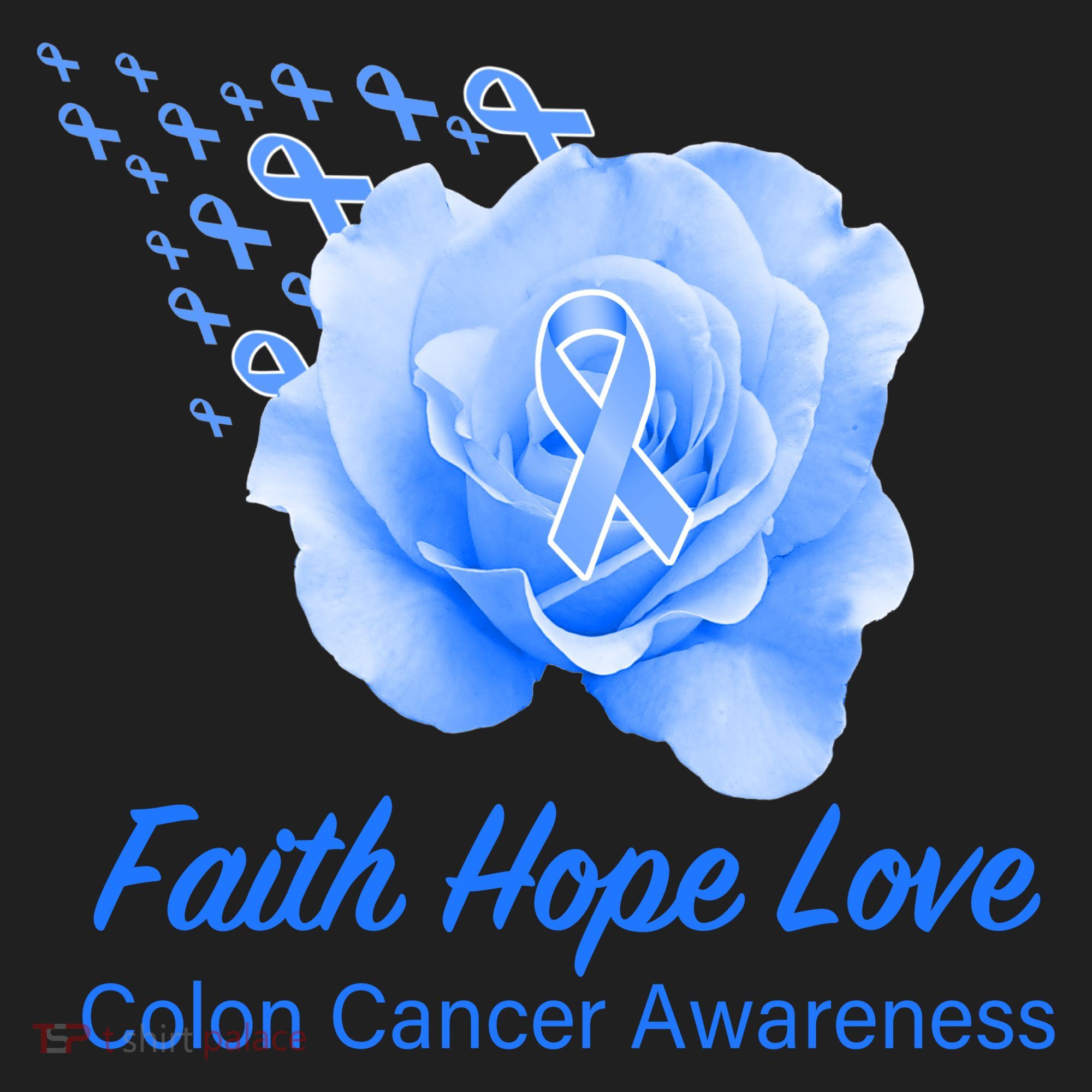 Faith Hope Love Colon Cancer Awareness Women's Sweatshirt