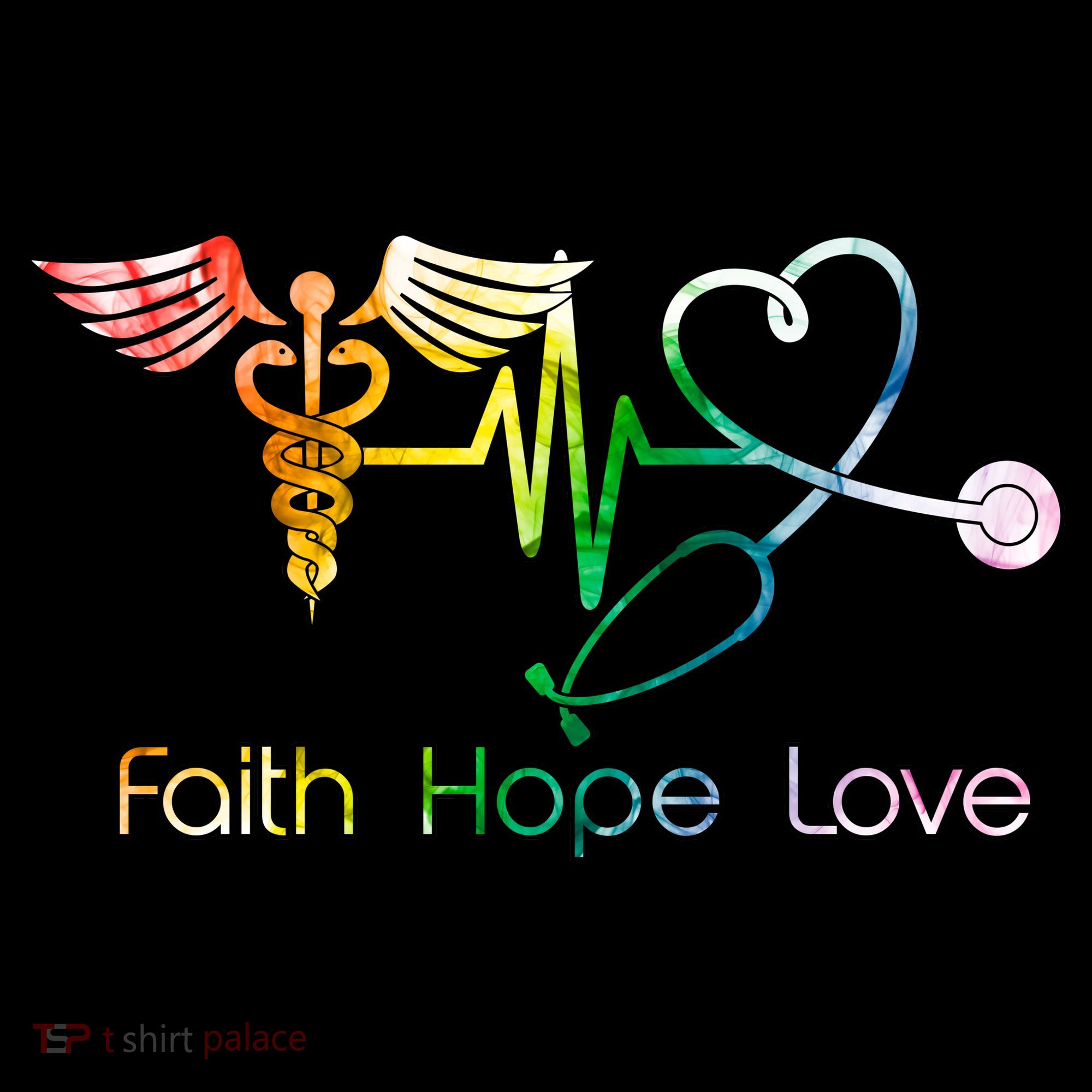 Faith Hope Love Nurse Coffee Mug