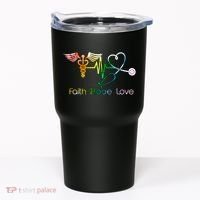 Faith Hope Love Nurse Tumbler thumb 0