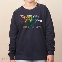 Faith Hope Love Nurse Women's Sweatshirt thumb 0