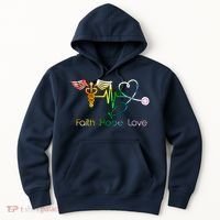 Faith Hope Love Nurse Hoodie thumb 0