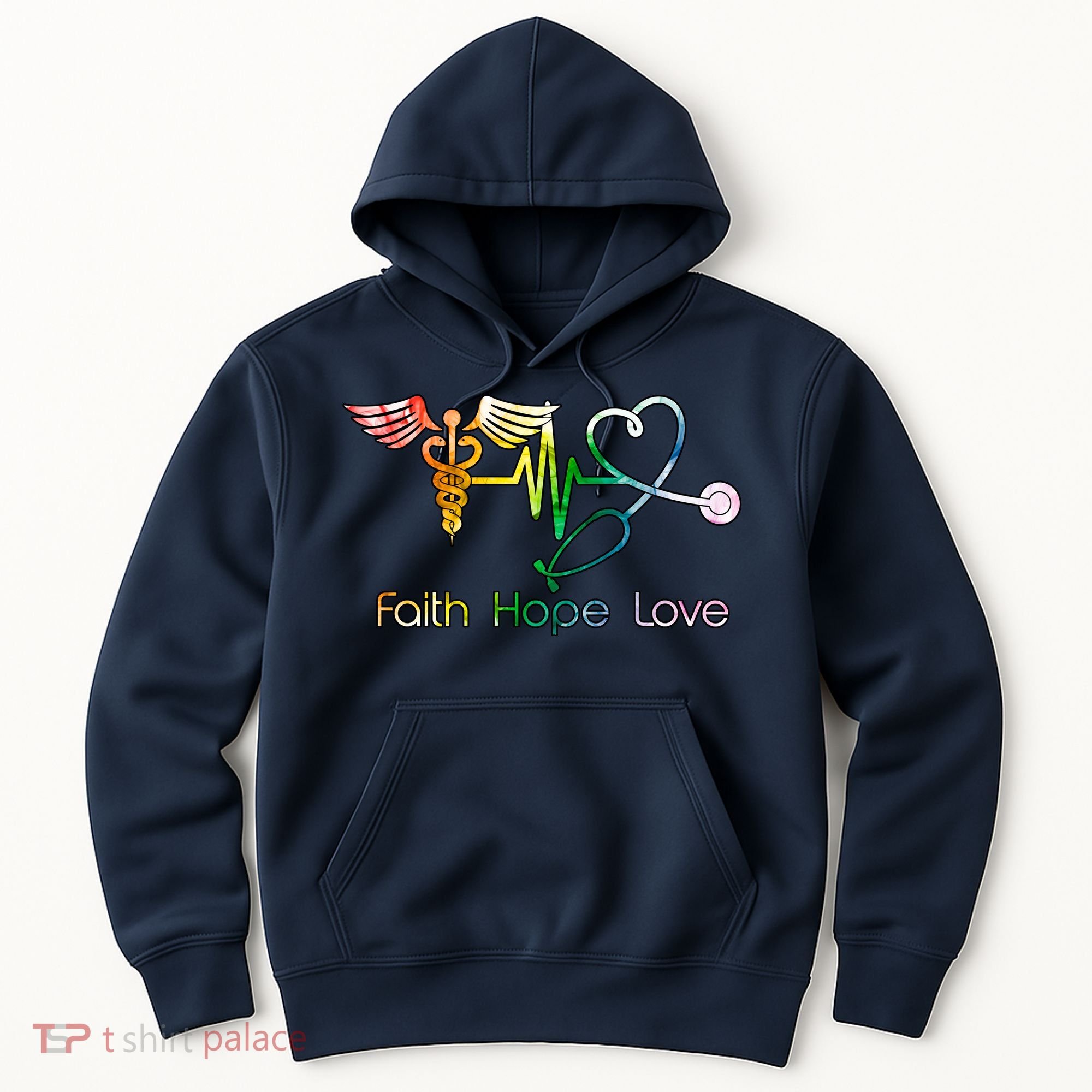 Faith Hope Love Nurse Hoodie