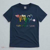 Faith Hope Love Nurse T-Shirt thumb 5