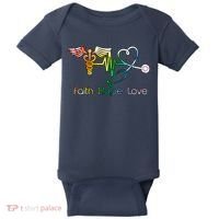 Faith Hope Love Nurse Baby Bodysuit thumb 0