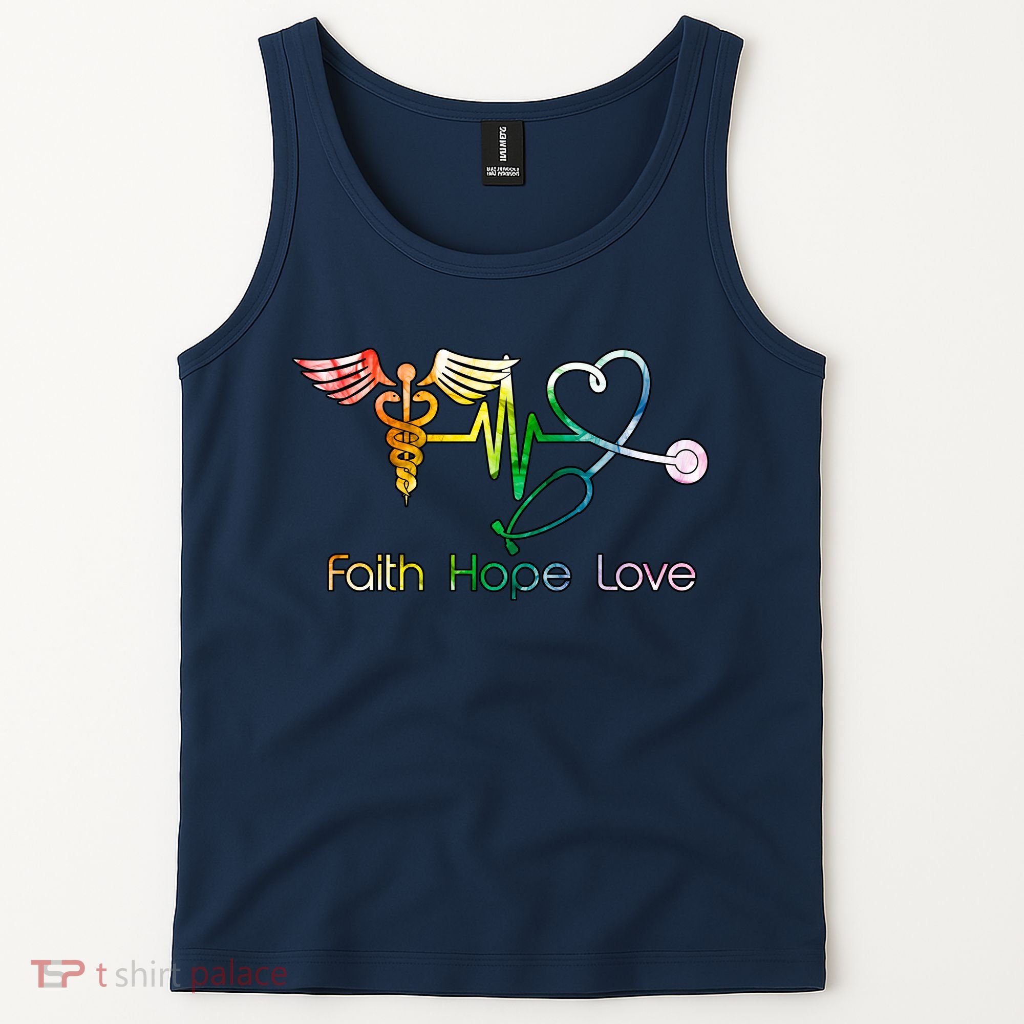 Faith Hope Love Nurse Tank Top