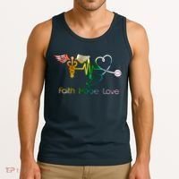 Faith Hope Love Nurse Tank Top thumb 3