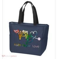 Faith Hope Love Nurse Tote Bag thumb 3
