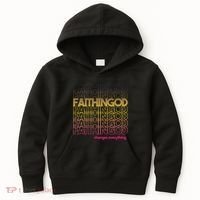 Faith In God Changes Everything Kids Hoodie thumb 0