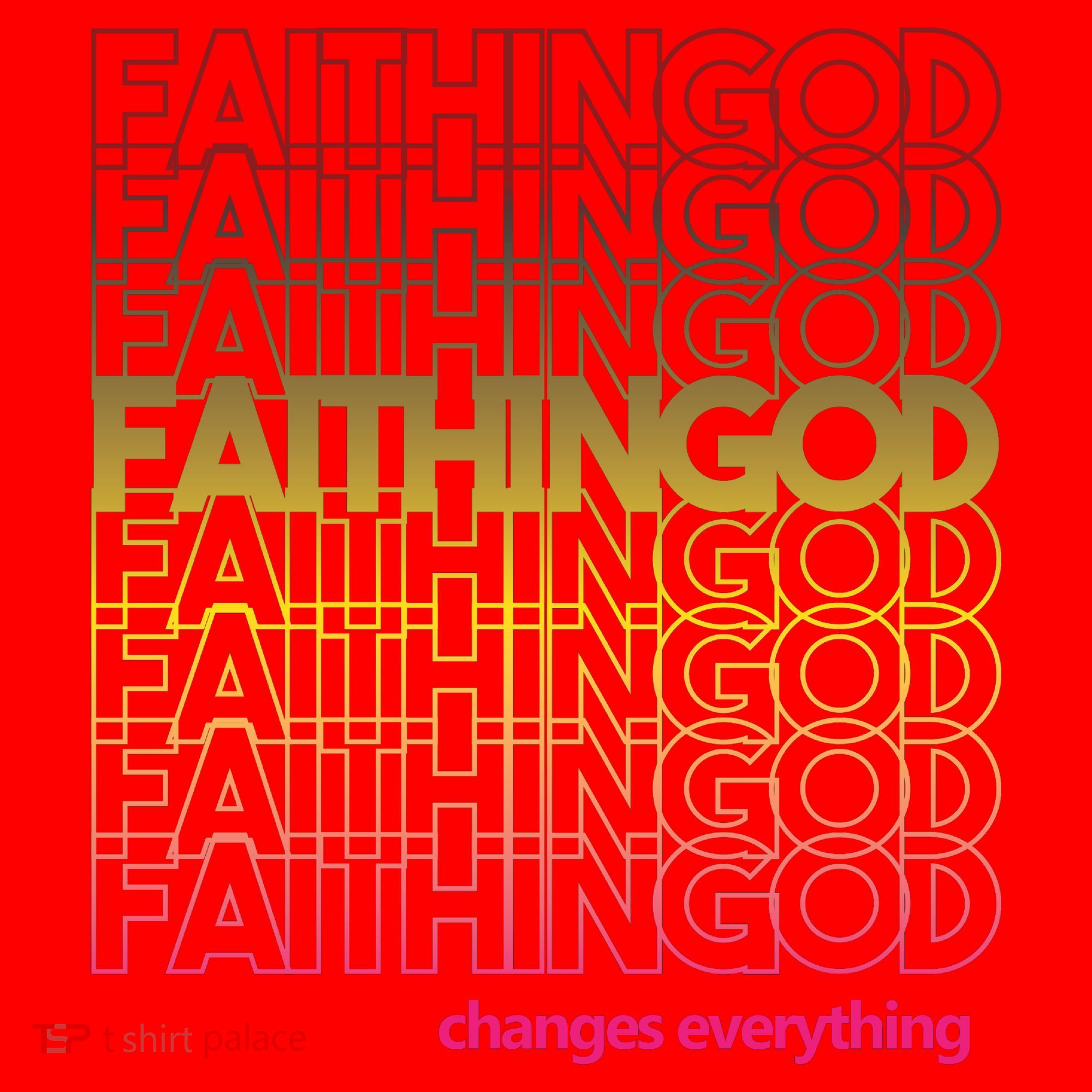 Faith In God Changes Everything Santa Hat