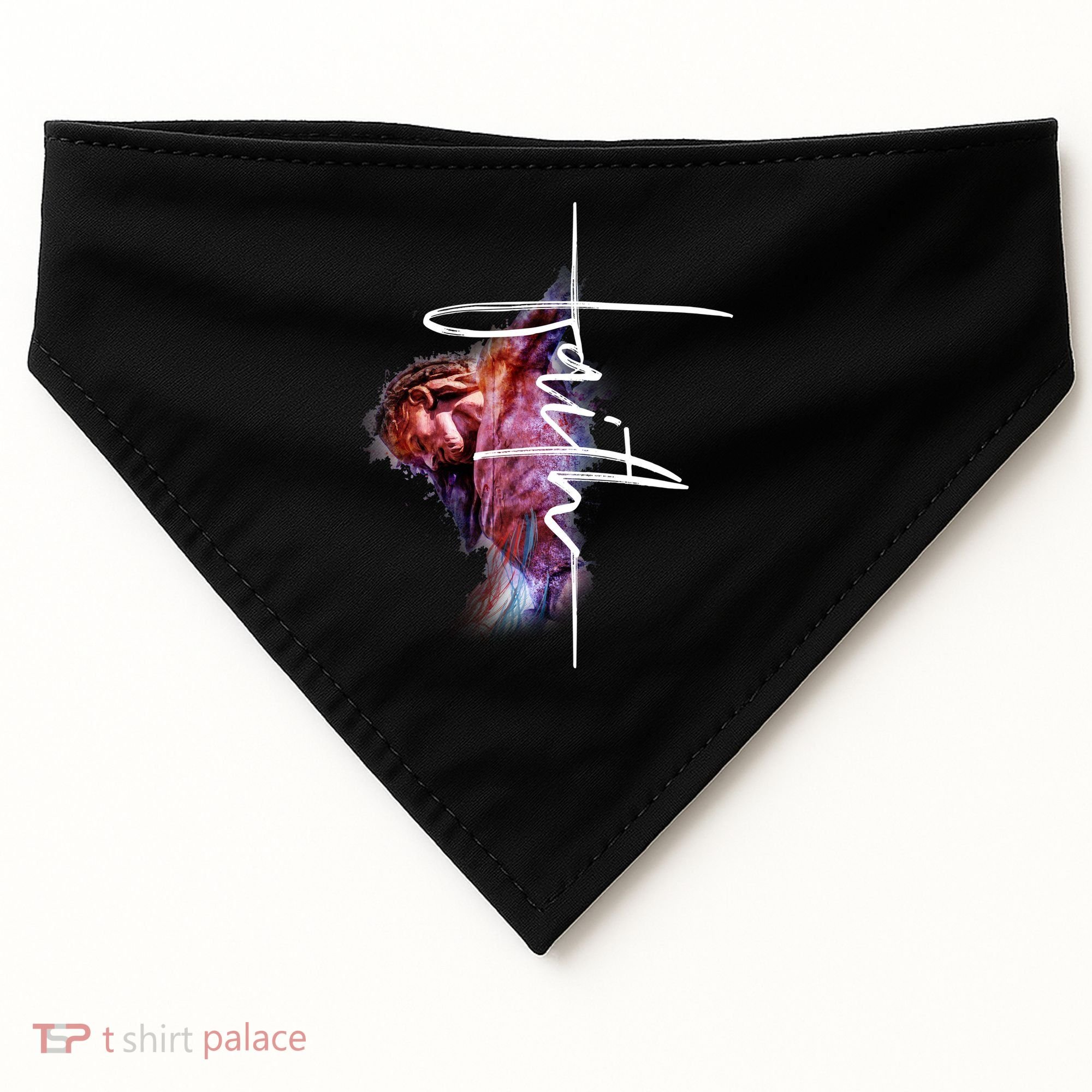 Faith In Jesus USA-Made Doggie Bandana
