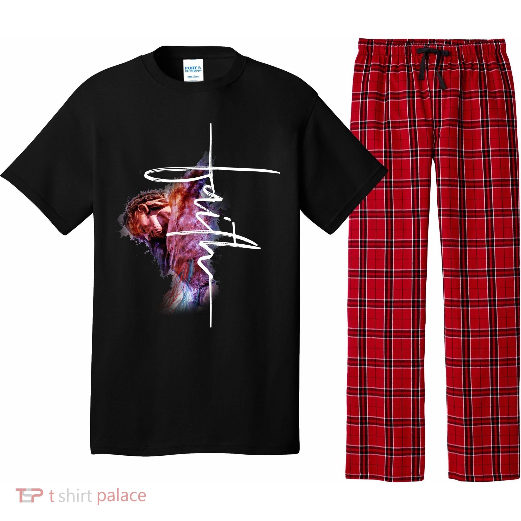 Faith In Jesus Pajama Set