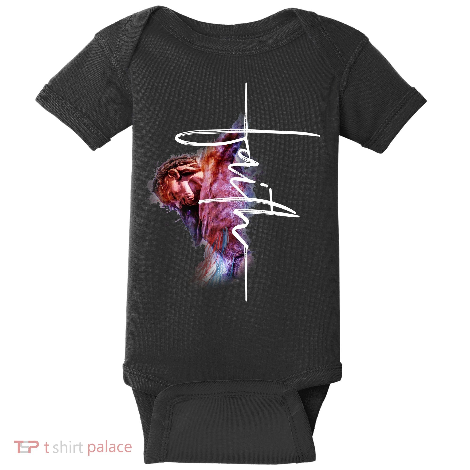 Faith In Jesus Baby Bodysuit
