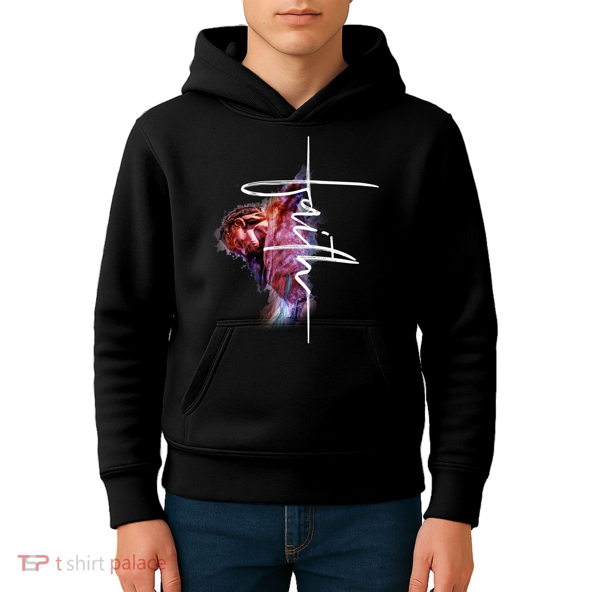 Faith In Jesus Kids Hoodie