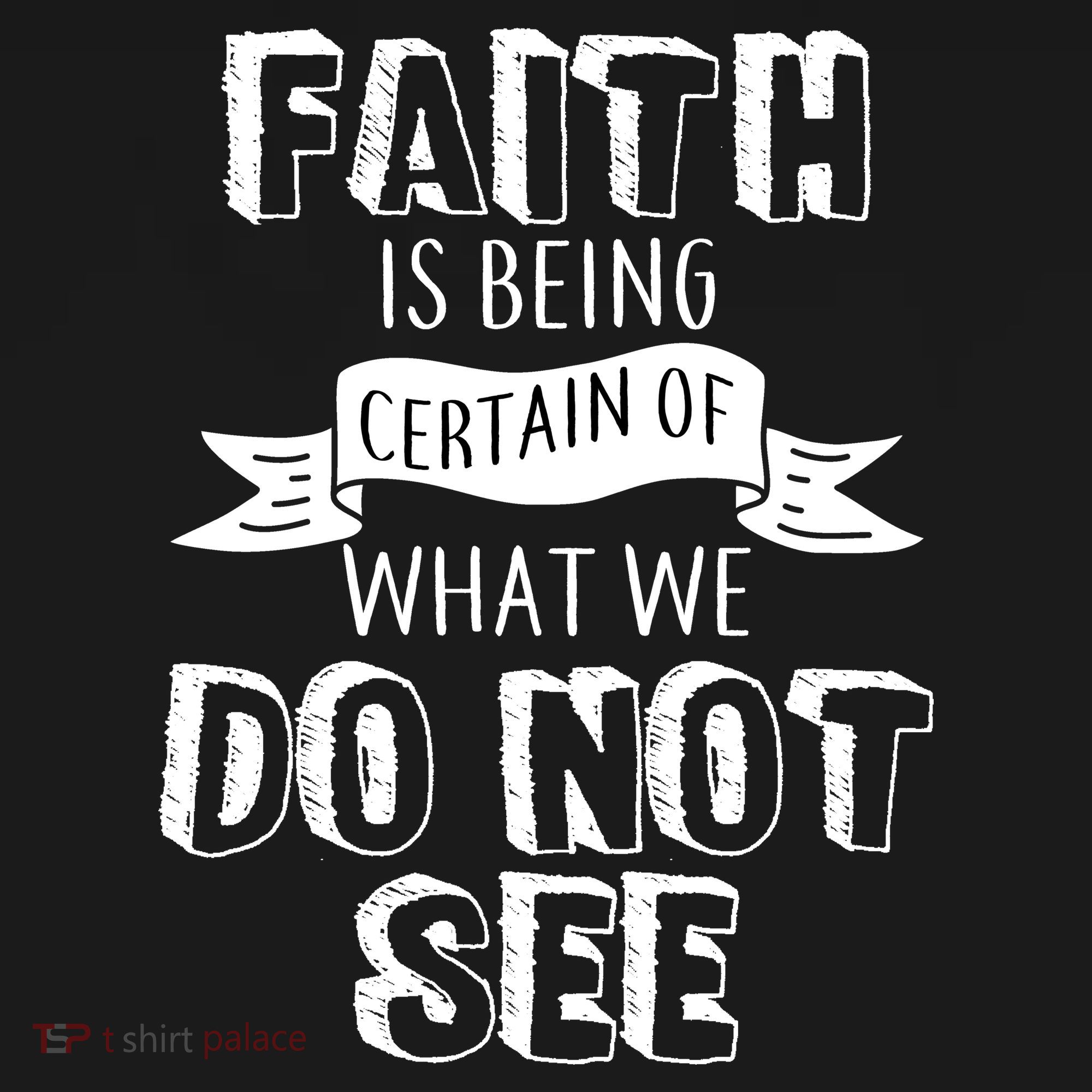 Faith Is Being Certain Of What We Do Not See Ornament