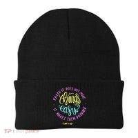 Faith It Does Not Make Things Easy It Makes Them Possible Luke Beanie thumb 0