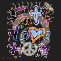 Faith Love Hope Beanie thumb 2
