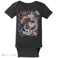 Faith Love Hope Baby Bodysuit thumb 0