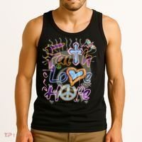 Faith Love Hope Tank Top thumb 3