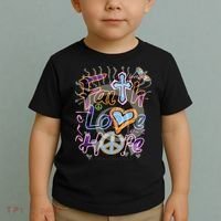 Faith Love Hope Toddler T-Shirt thumb 2