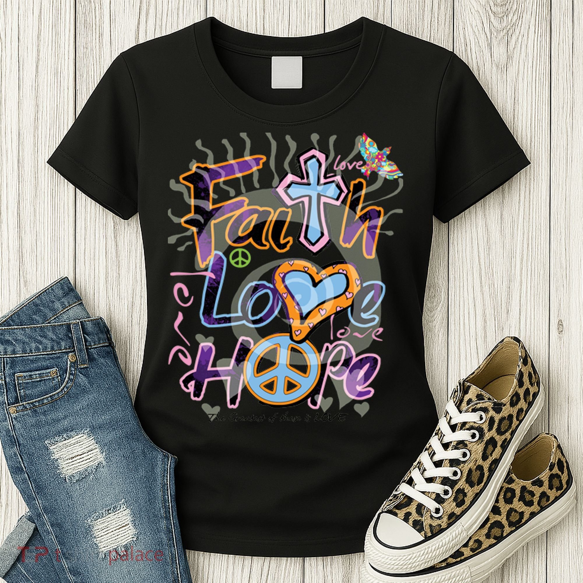 Faith Love Hope Women's T-Shirt