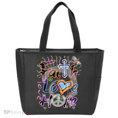 Faith Love Hope Tote Bag
