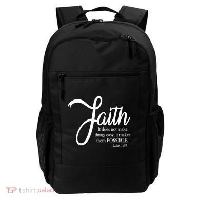 Faith Makes Things Possible  Backpack