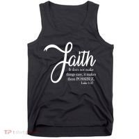 Faith Makes Things Possible  Tank Top thumb 0