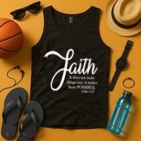 Faith Makes Things Possible  Tank Top thumb 4