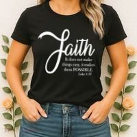Faith Makes Things Possible  Women's T-Shirt thumb 2
