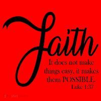 Faith Makes Things Possible  Santa Hat thumb 1