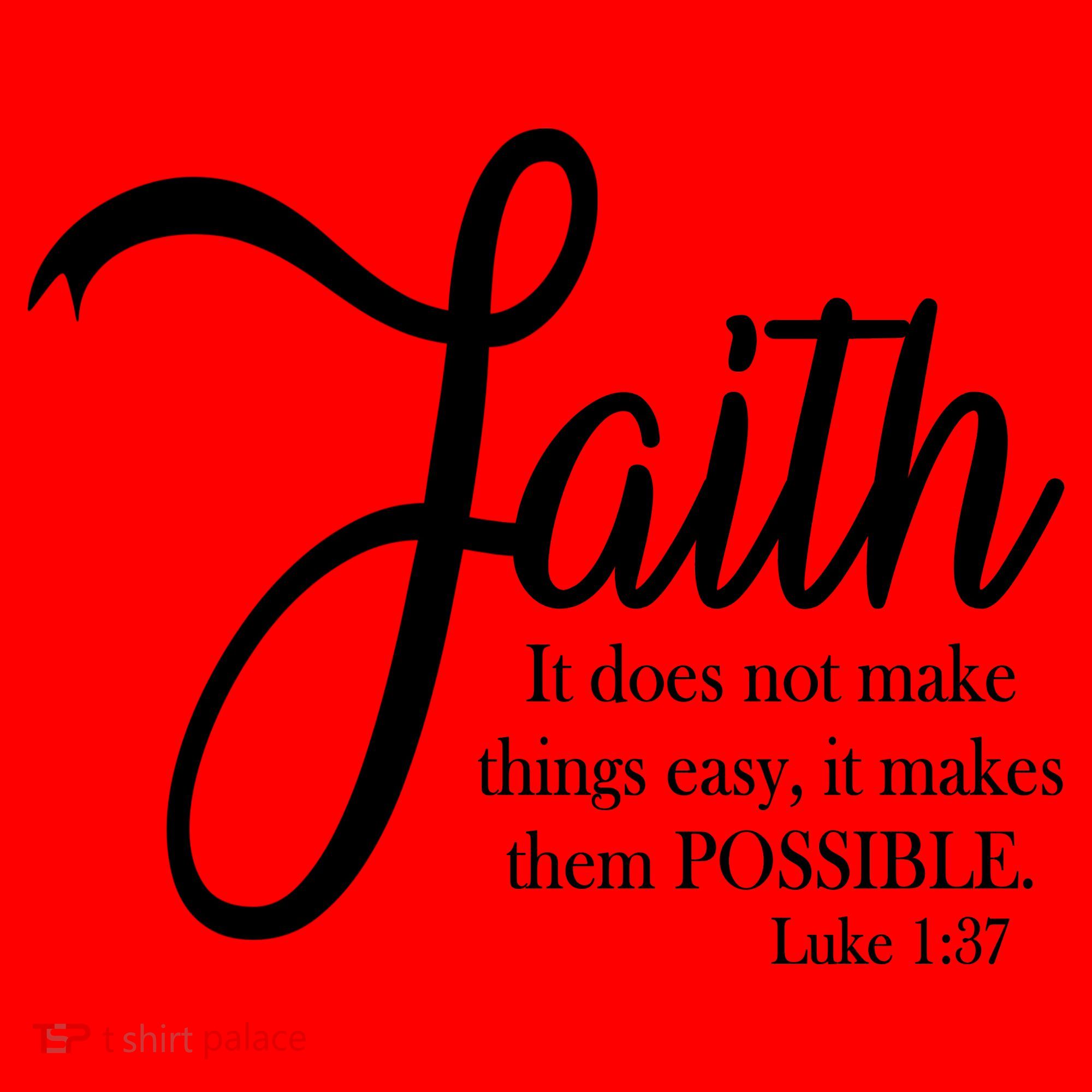 Faith Makes Things Possible  Santa Hat