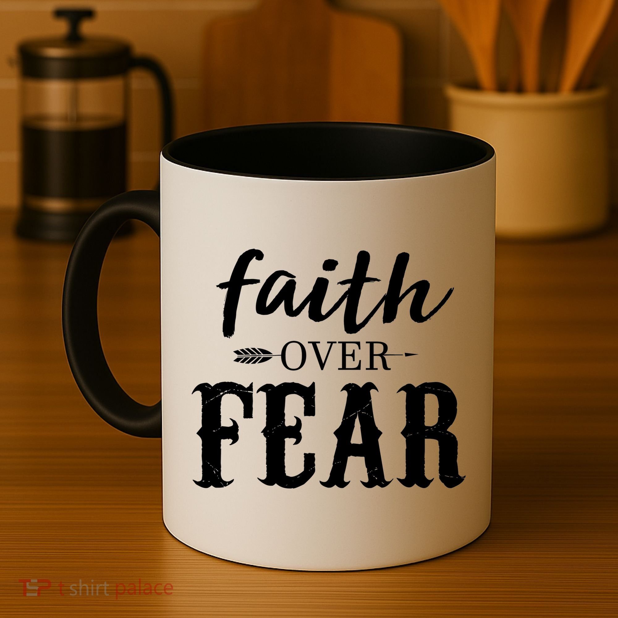 Faith Over Fear Coffee Mug