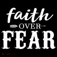 Faith Over Fear Ornament thumb 1