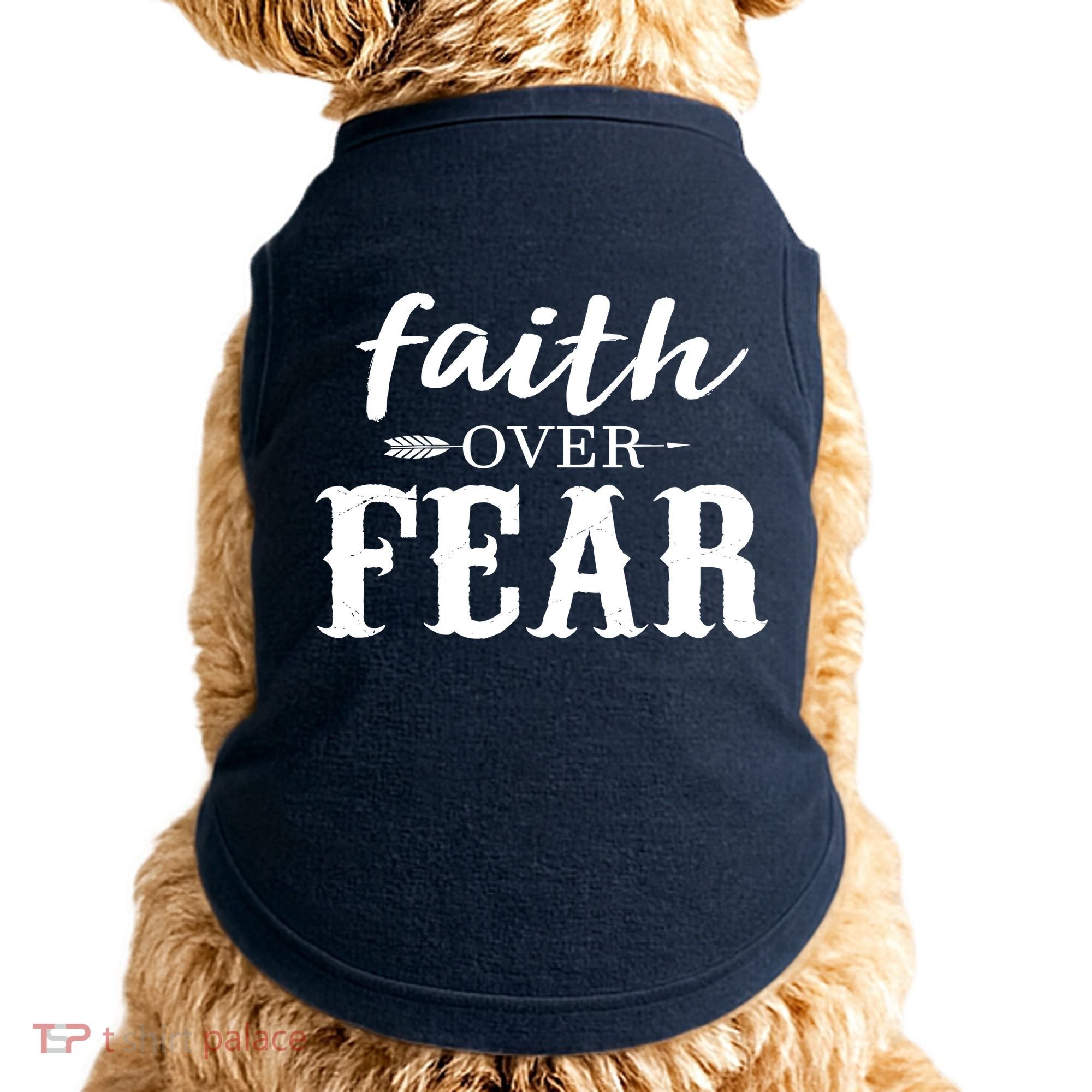 Faith Over Fear Doggie Tank