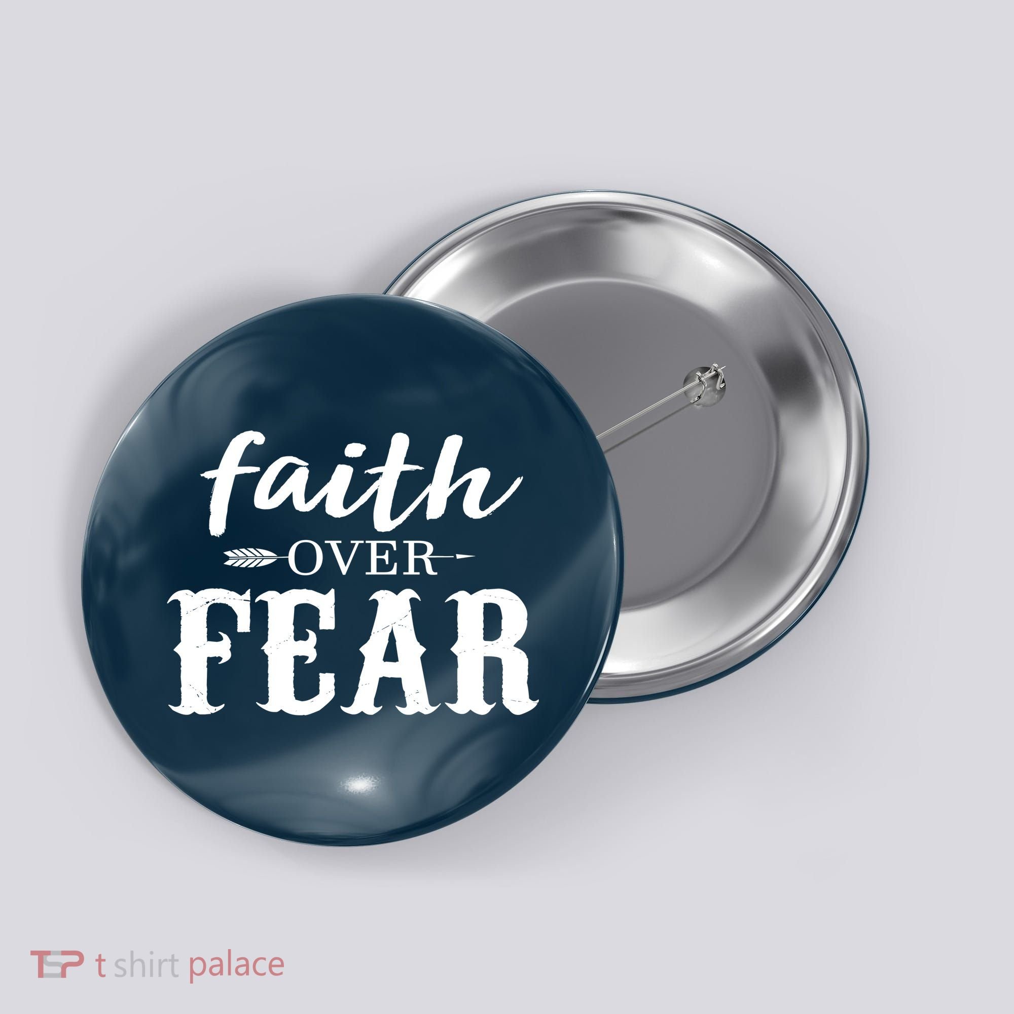 Faith Over Fear Button